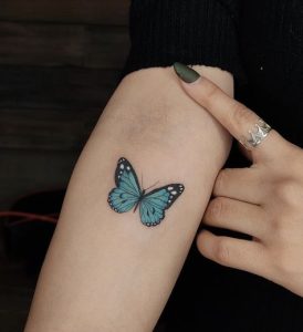 Blue-Butterfly-Monarch-Tattoo