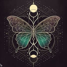 Geometric-Semicolon-Butterfly-Tattoo-Ideas