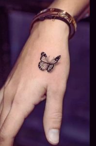 Small Monarch Butterfly Tattoo ideas
