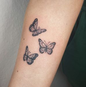 Three Butterfly Tattoo Meaning