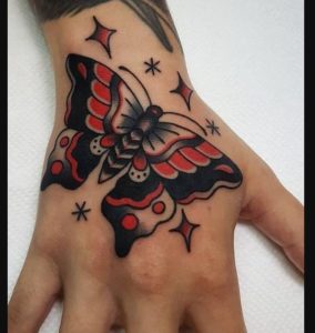 Traditional Monarch Butterfly Tattoo designs