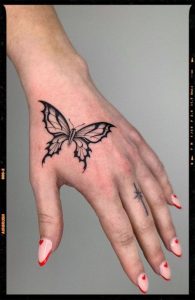 Tribal Butterfly tattoo designs