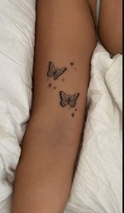 Two Butterfly Tattoo