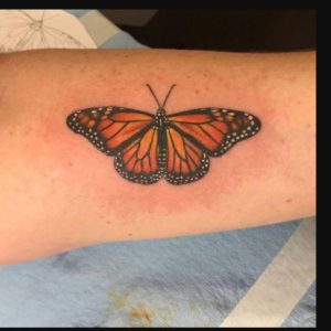 Yellow-Butterfly-monarch-Tattoos
