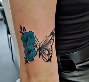 Minimalist-blue-butterfly-tattoos