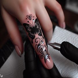 small-black-black-butterfly-tattoo