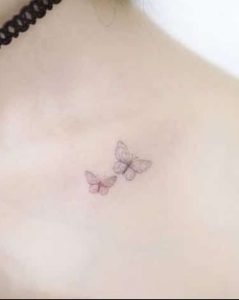 3d White Butterfly Tattoo ideas