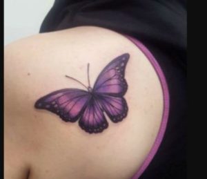 Purple-3D-Butterfly-tattoo-designs
