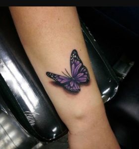 Purple-3D-Butterfly-tattoo-ideas