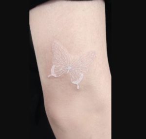White Butterfly Tattoo designs