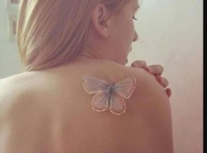 White-butterfly-tattoos
