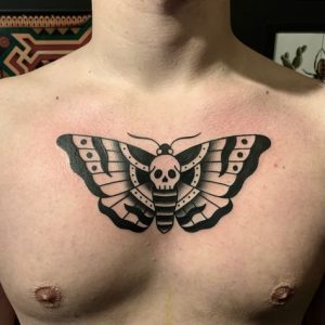 american traditional butterfly tattoo men ideas