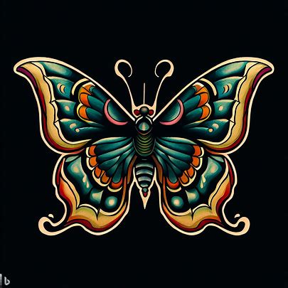 Meanings Behind Traditional Butterfly Tattoos In America