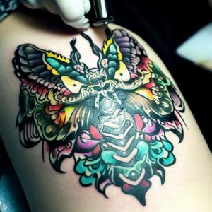 Japanese Butterfly Dragon Tattoo Popular designs