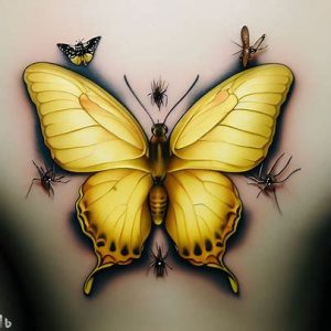 insects-yellow-butterfly-tattoo