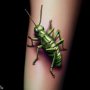 3D-Grasshopper-Tattoo