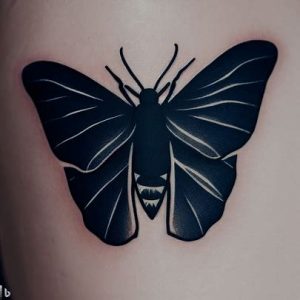 Death Moth Tattoo Navy and Its Symbol
