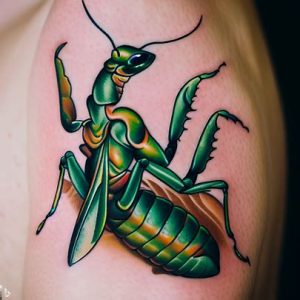 Praying-Mantis-Tattoo-Popular-Design