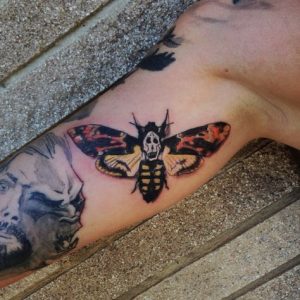 Silence of the Lambs Death Moth Tattoo Designs ideas