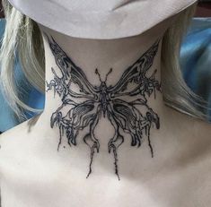 black-throat-tattoo-design-ideas