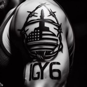 igy6 Tattoo Black And White for Army