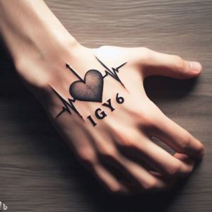 igy6 tattoo heartbeat for women