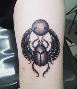 scarab-tattoo-with-moon