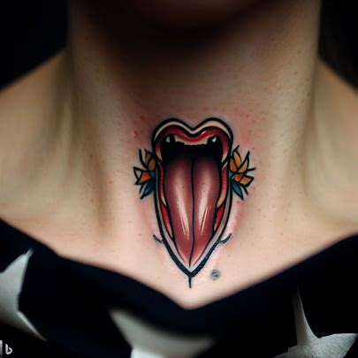 Throat Tattoos Ideas: Top 100 Images With Symbolism
