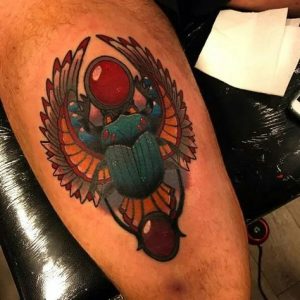 traditional-scarab-tattoo