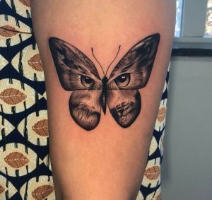 awesome-butterfly-ink-tiger-tattoo