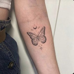 fine-line-butterfly-tattoo-with-moon