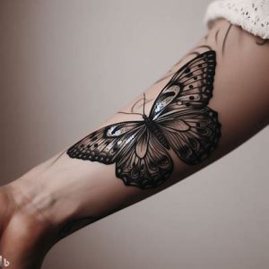 fine-line-butterfly-tattoos-girls-hand