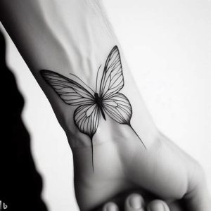 wrist-fine-line-butterfly-tattoo-for-girls