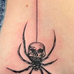 spider-skull-tattoo