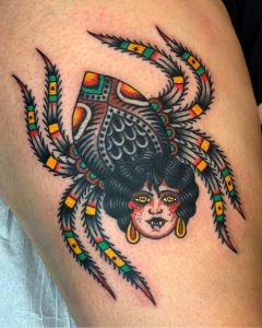 traditional-spider-tattoo