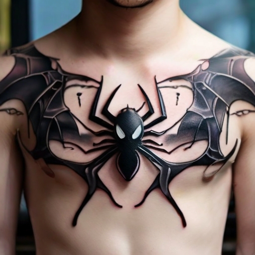 Anime Spider Tattoo Design Ideas With Meaning 2024