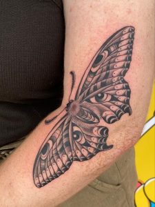 black-and-white-moth-tattoo-design