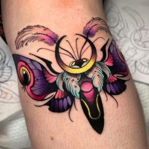 colorful-moth-tattoo