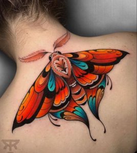 moth-tattoo-on-back-side