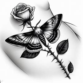 moth-tattoo-on-rib