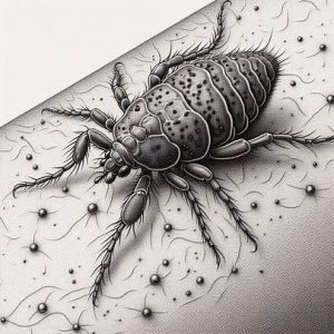 Dotwork-flea-tattoo