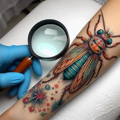 Creative Flea Tattoo Designs: Unique Ideas for Animal Ink Lovers