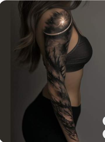 Abstract Art Tattoos