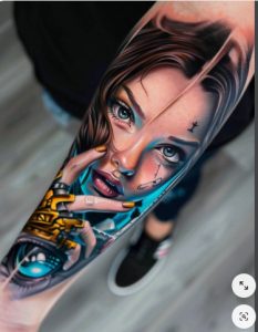 Artistic tattoo designs