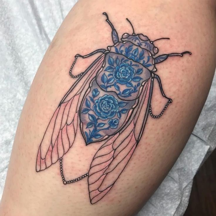 Cicada-tattoo-design