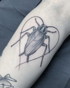 Cockroach-Tattoo-Design