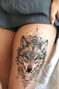 foot-wolf-tattoo