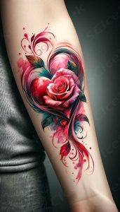 Floral-Valentine-Tattoo-Ideas-for-a-Romantic-Touch