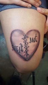 Half-heart-tattoo-for-valentine-day