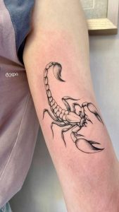 Traditional Scorpion Tattoo-design